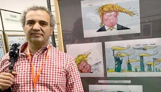  الفنان الأردني عماد حجاج يزور مدرسة الكاريكاتير بصفاقس من 8 الى 15 جويلية ( يوليو ) القادم 